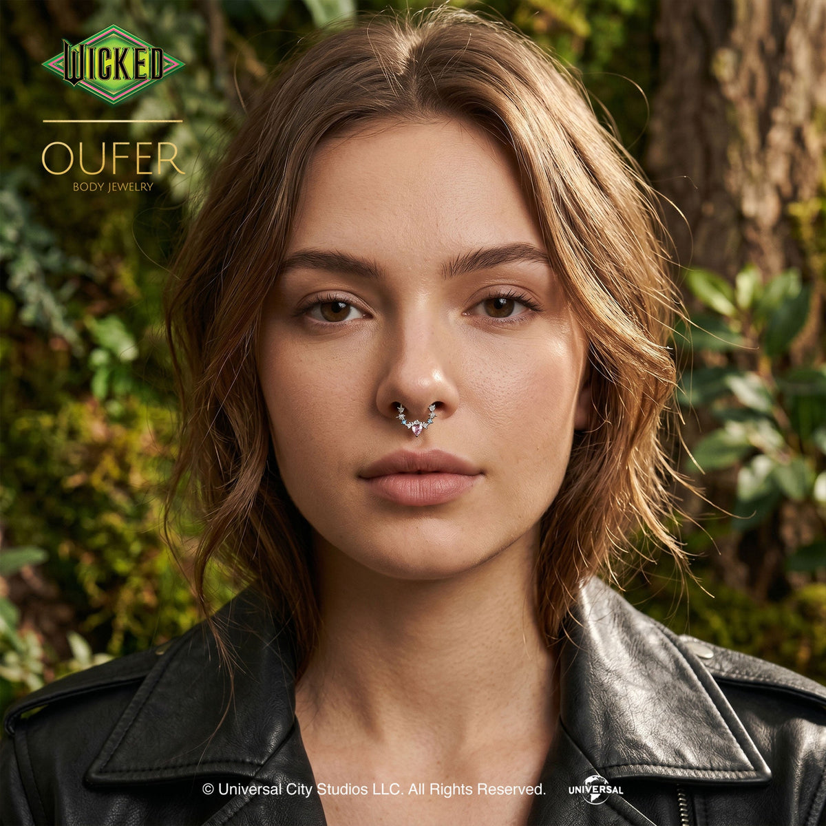 WICKED x OUFER  Dual Magic Septum Ring