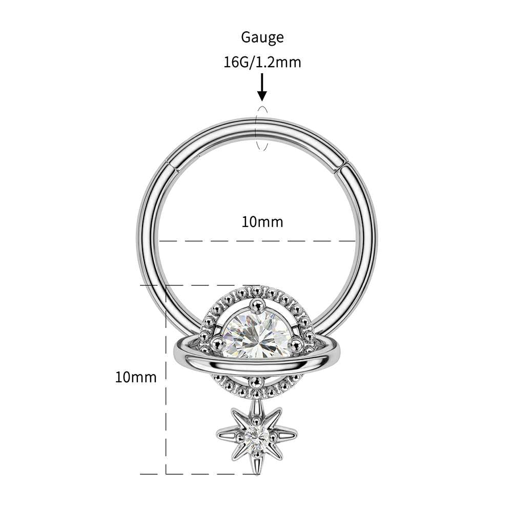 Planet Sun Segment Septum Rings