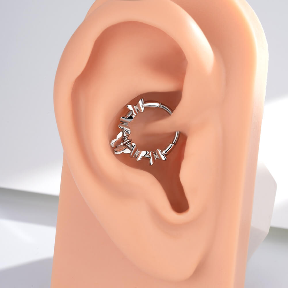 Symmetrical Butterfly Segment Septum Ring