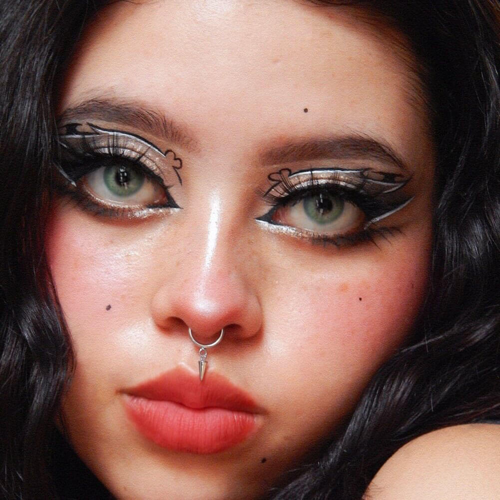 Dangle Spike Segment Septum Ring