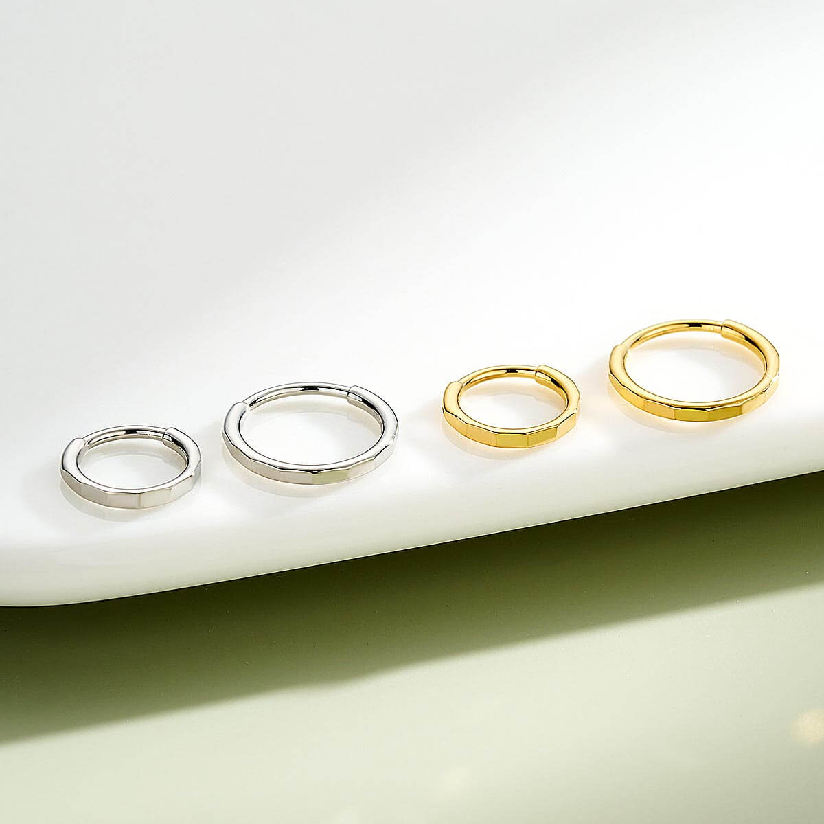 Rectangular Cut Segment Nose Ring