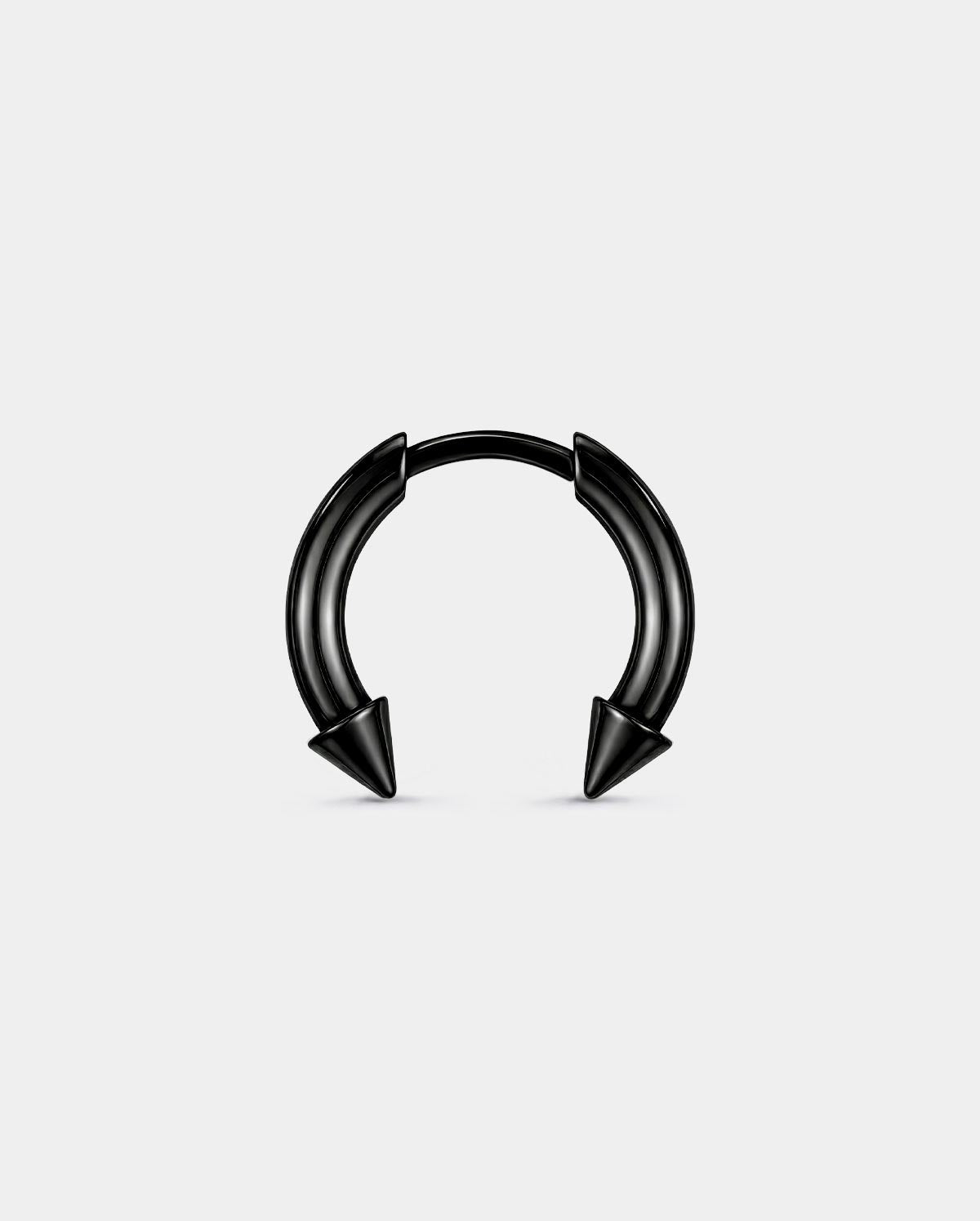 Spike Titanium Threadless Septum Ring