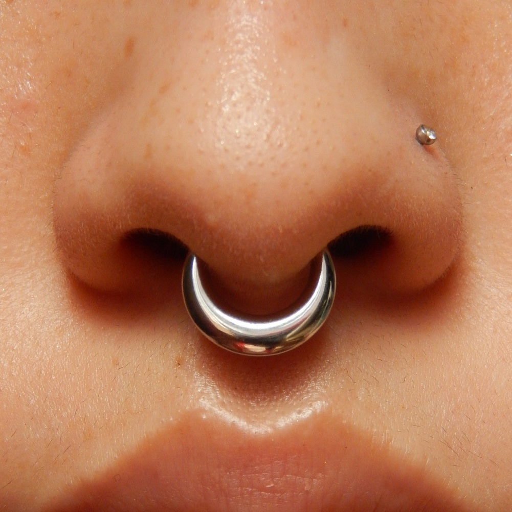 Fake Gauged Hinged Segment Septum Ring