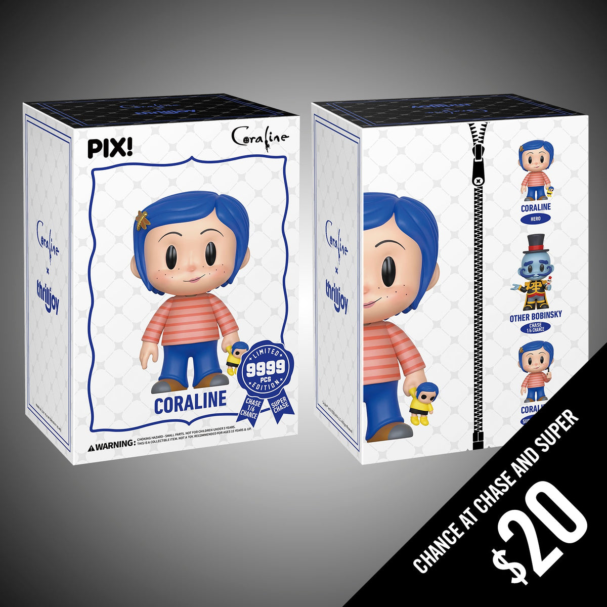 Thrilljoy PIX: Coraline: Coraline (LE9999)