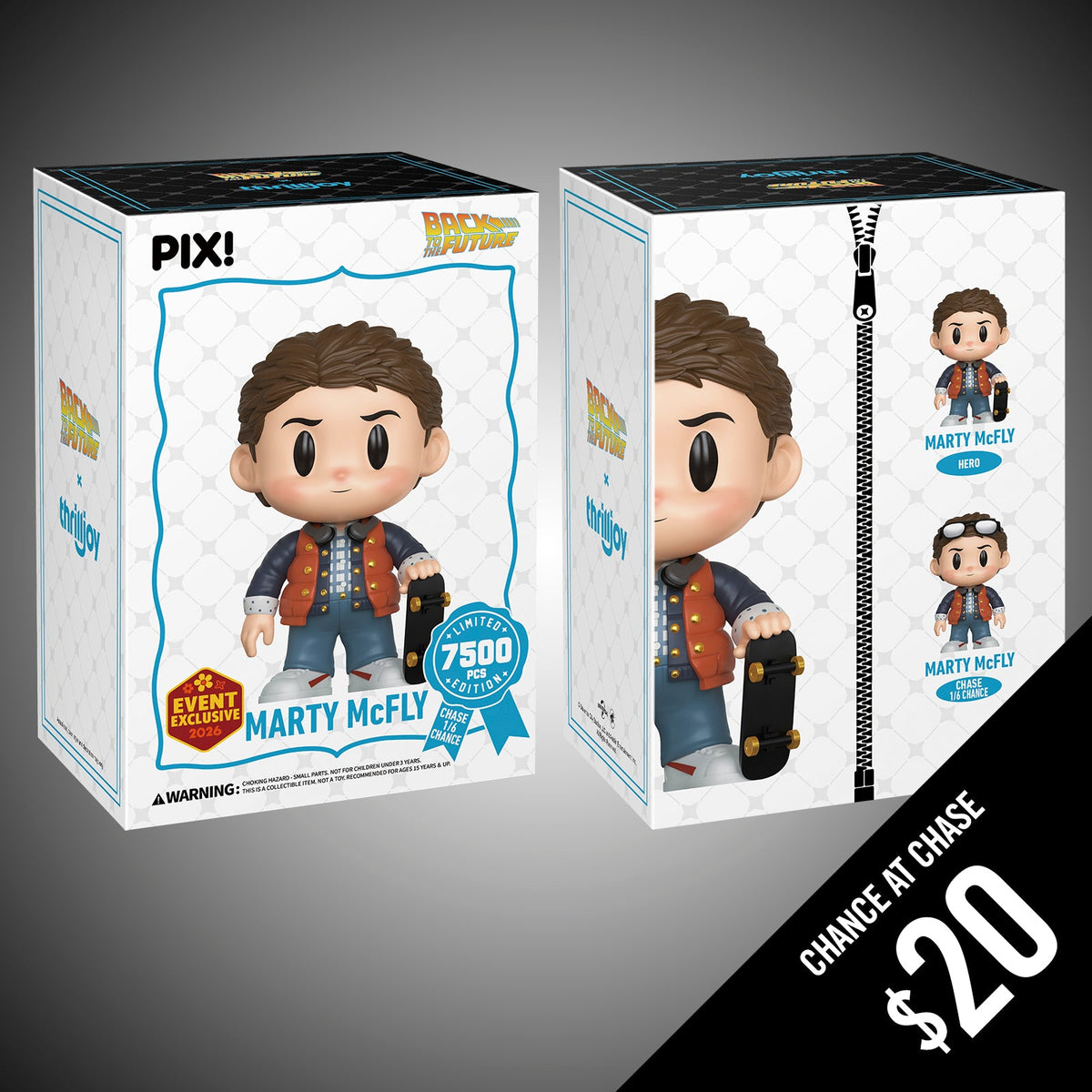 Thrilljoy PIX: Back To The Future: Marty McFly (LE7500) 2026 Event Exclusive