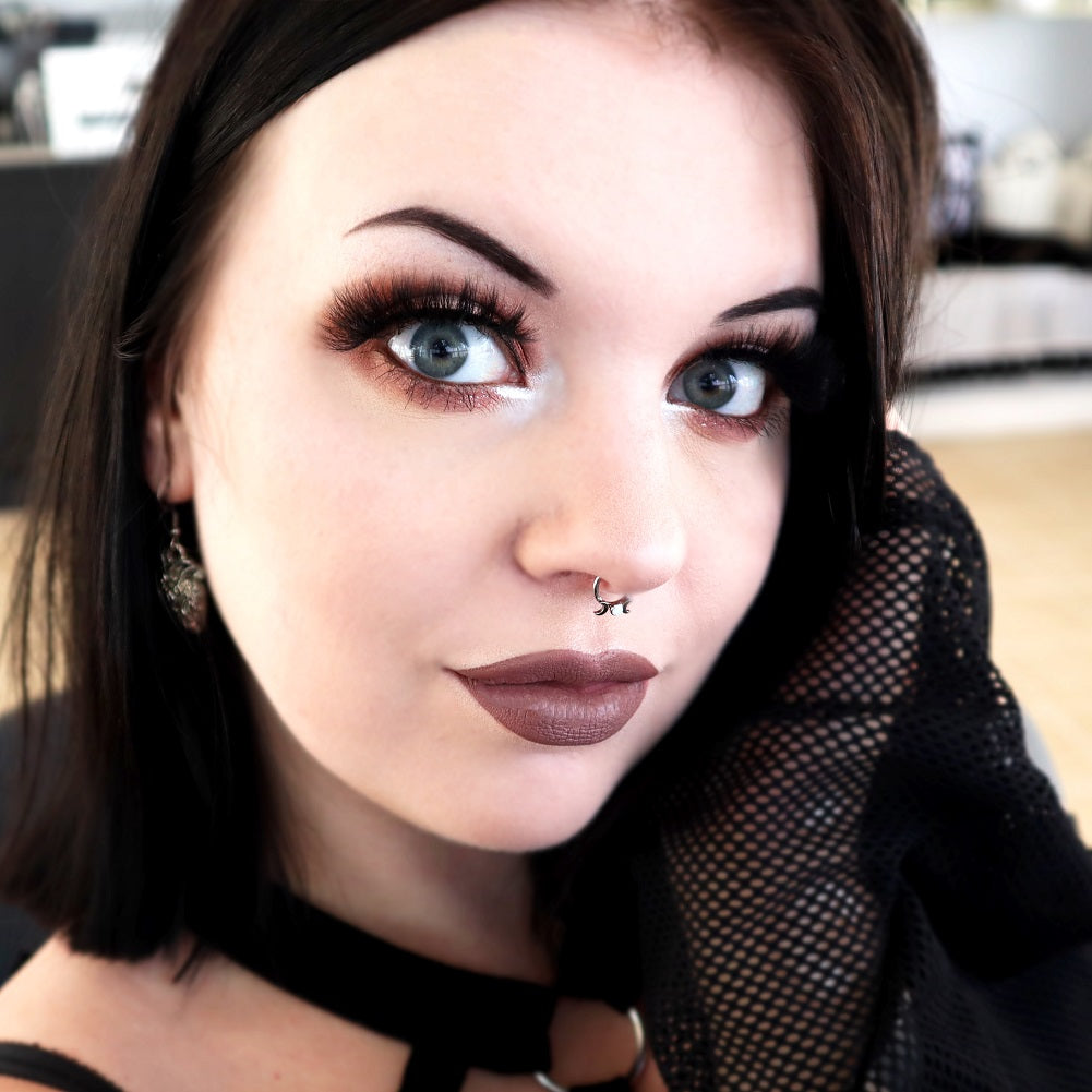 Hinged Moon Segment Septum Ring