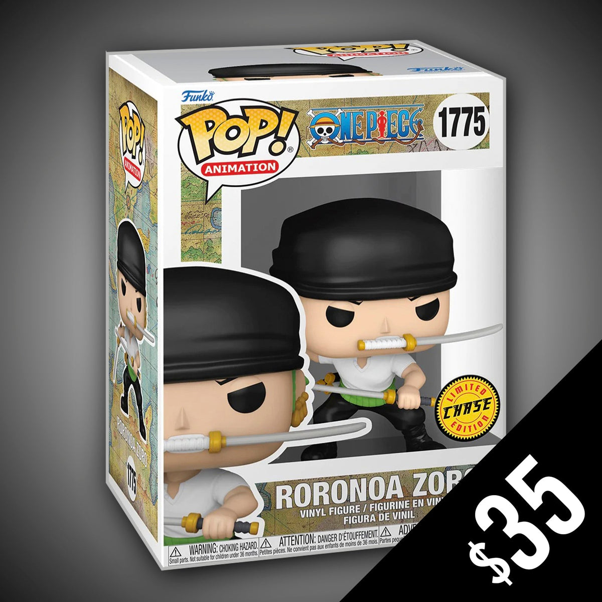 Funko Pop! One Piece S9: Zoro #1775 (CHASE)